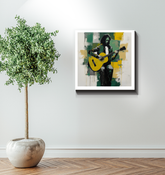 Bold Brush Abstract Wrapped Canvas